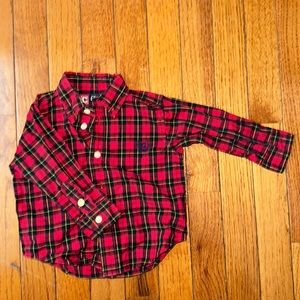 Baby boy flannel